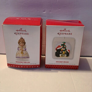 Hallmark Keepsake Ornaments Lot of 2